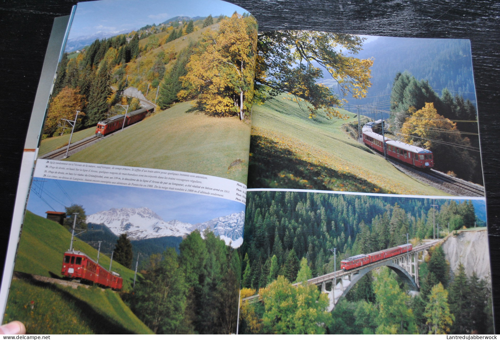 Le Train Hors Série ASMUS Les Chemins De Fer Rhétiques 2è Part Coire Arosa Bellinzona Mesocco La Berninabahn St Moritz - Bahnwesen & Tramways