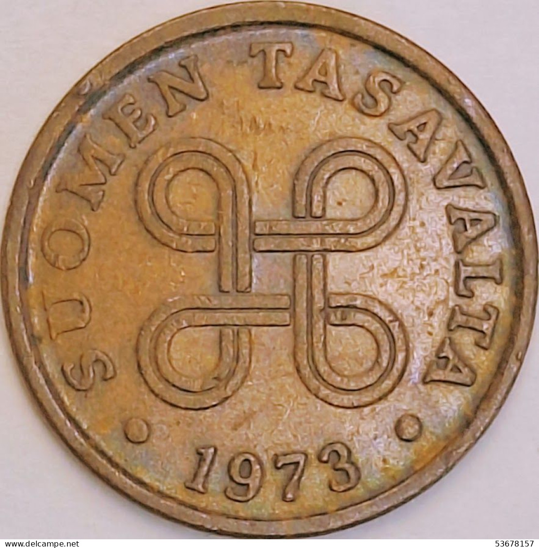 Finland - 5 Pennia 1973, KM# 45 (#3908) - Finland