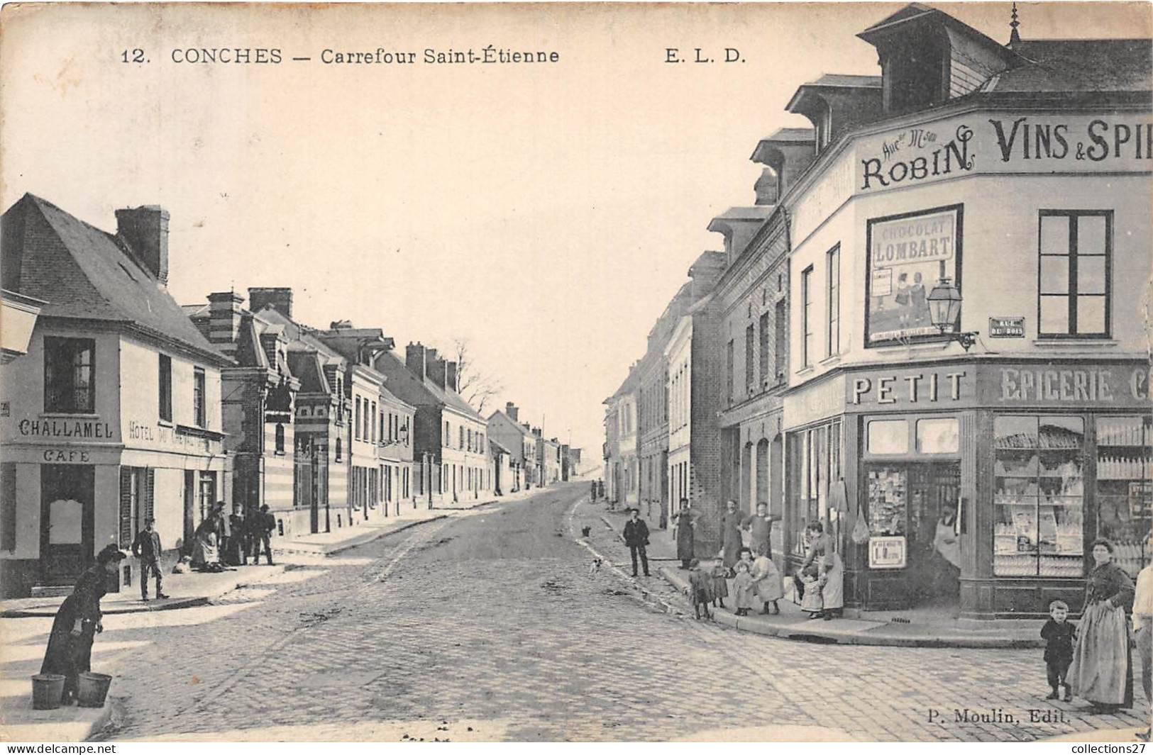 27-CONCHES- CARREFOUR SAINT-ETIENNE - Conches-en-Ouche