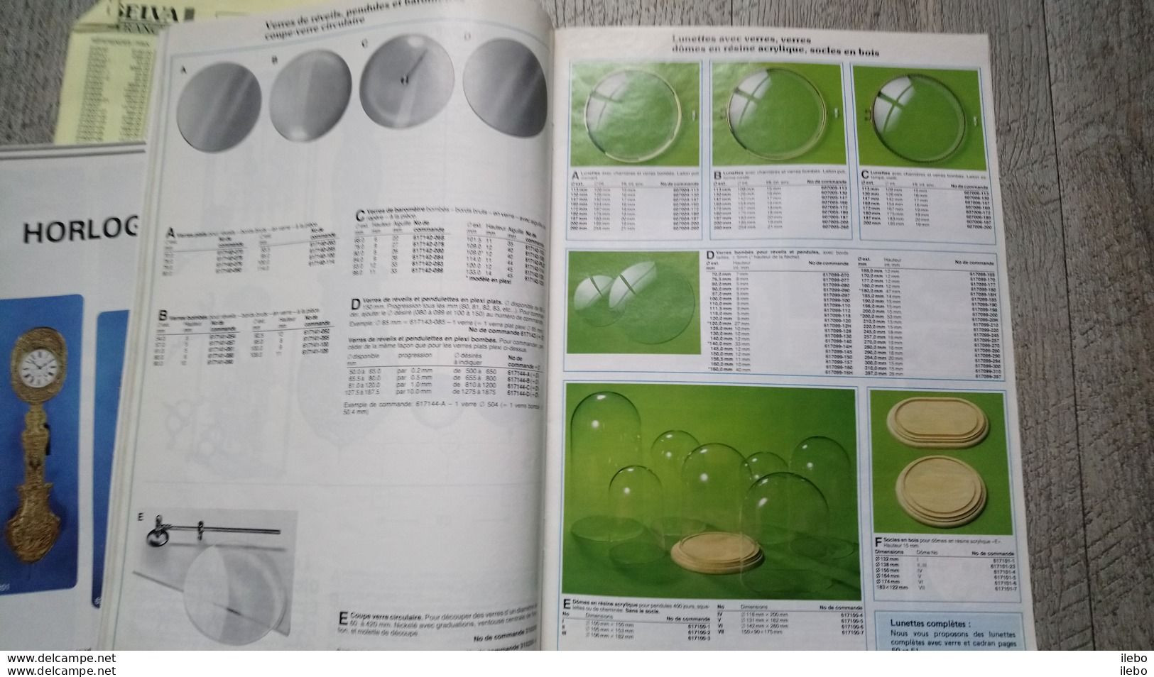 Catalogue Du Pendulier Amateur Selva Mouvement Accessoire Outillage Tarif 1992 Horlogerie Pendule Comtoise - Other & Unclassified