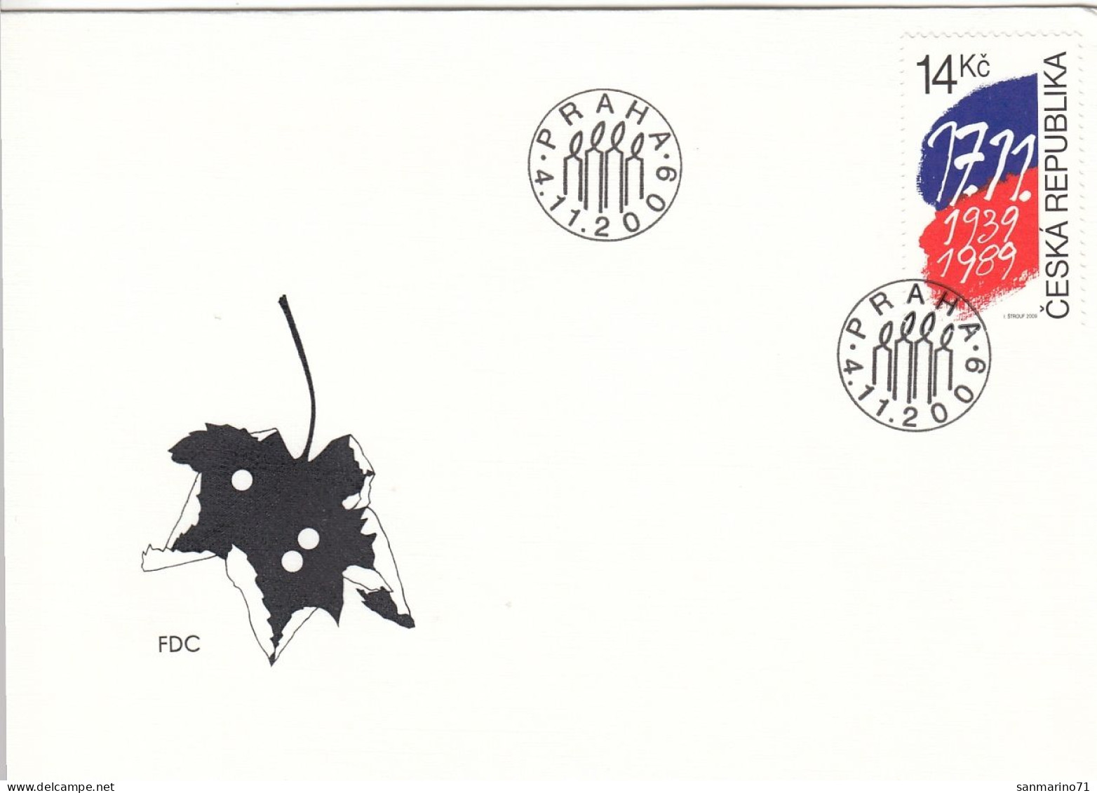 FDC CZECH REPUBLIC 613 - FDC