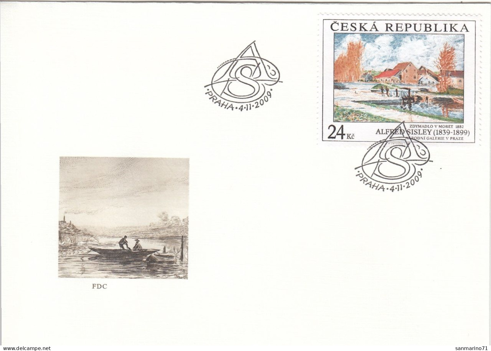 FDC CZECH REPUBLIC 614 - FDC