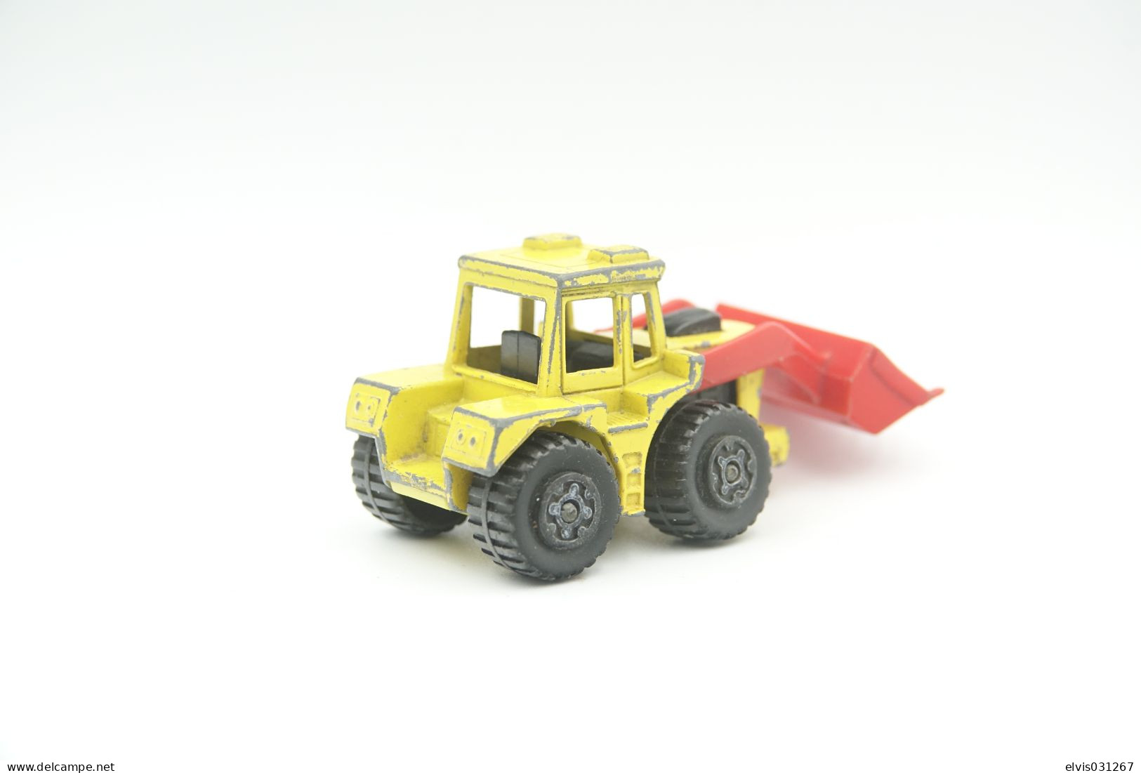 Matchbox Lesney MB29-C5 TRACTOR SHOVEL, Issued 1976, Scale : 1/64 - Matchbox (Mattel)