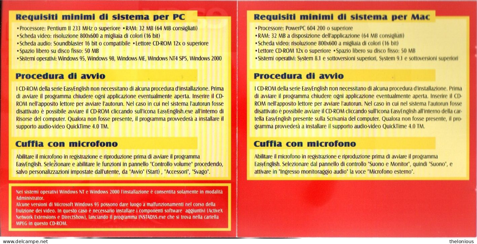 # CD ROM - Easy English 1 - Corso Di Inglese Che Parla E Ascolta - CD