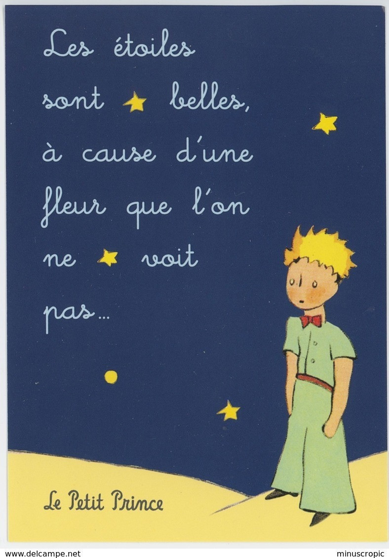 CPM - Le Petit Prince - Saint Exupéry - Fairy Tales, Popular Stories & Legends