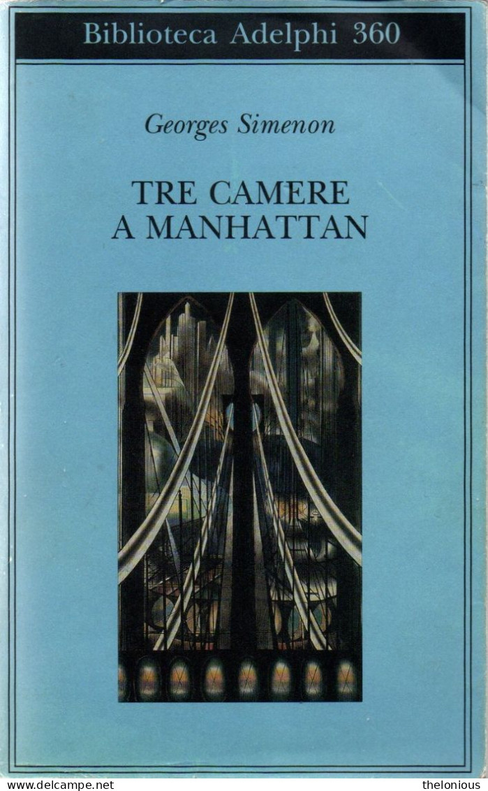# Georges Simenon - Tre Camere A Manhattan - 1998 ADELPHI 1° Ediz. - Grandes Autores