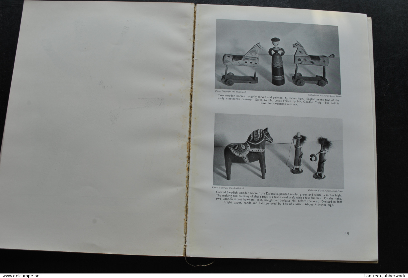 Children's Toys Of Yesterday - Holme C. Geoffrey Editor The Studio London 1932 Dolls Mechanical Wooden animals Soldiers