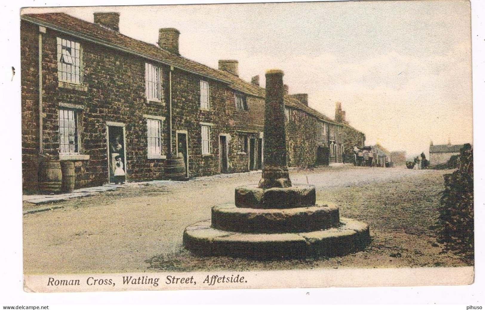 UK-4105  AFFETSIDE : Roman Cross, Watling Street - Otros & Sin Clasificación