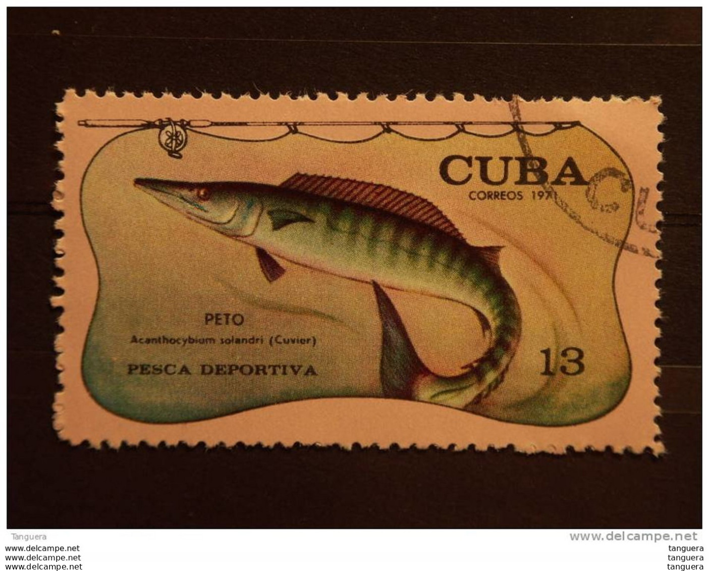 Cuba 1971 Vis Poisson Yv 1531 O - Gebraucht