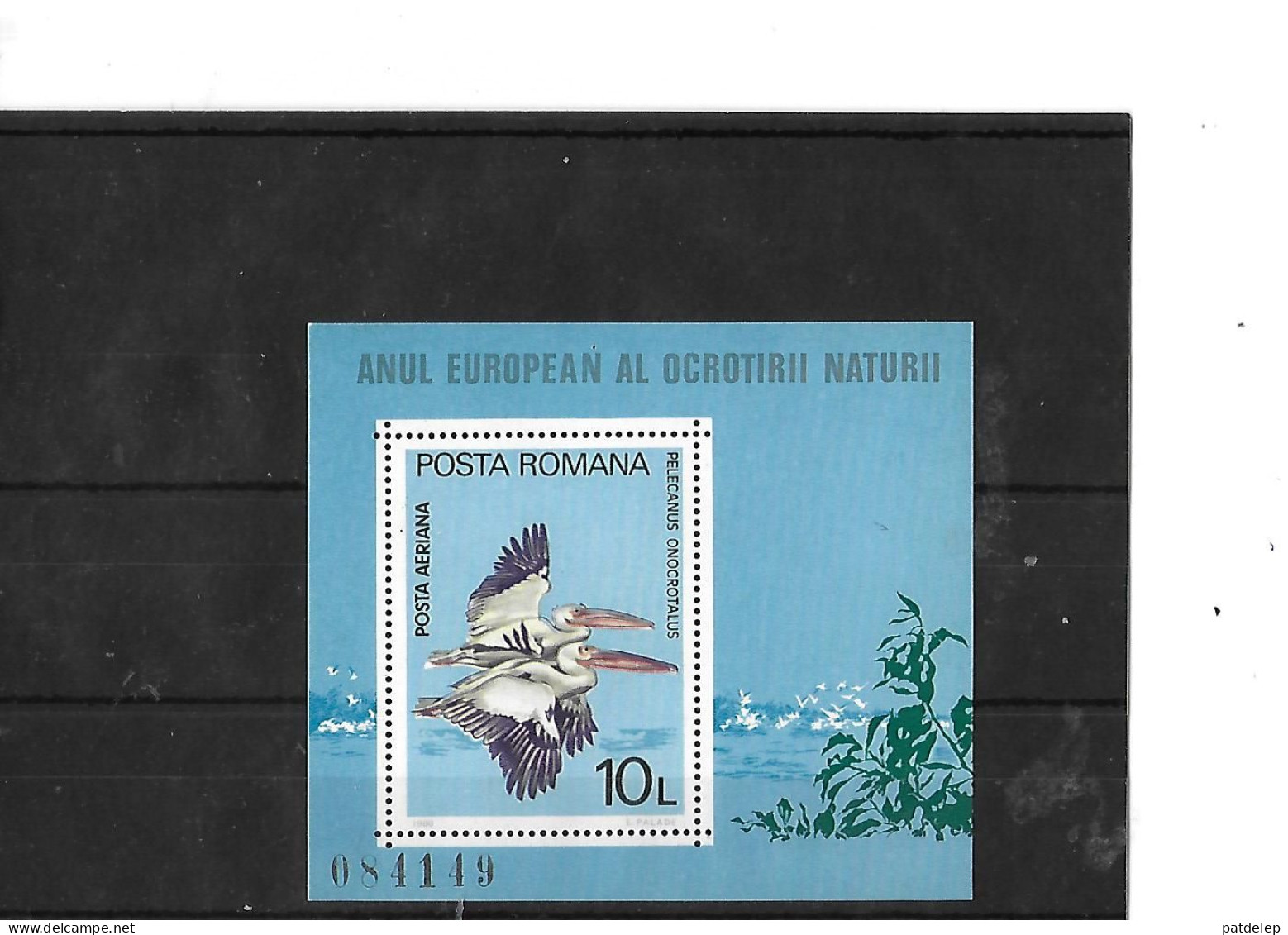 Roumanie Oiseaux 1980 NSC - Pélicans