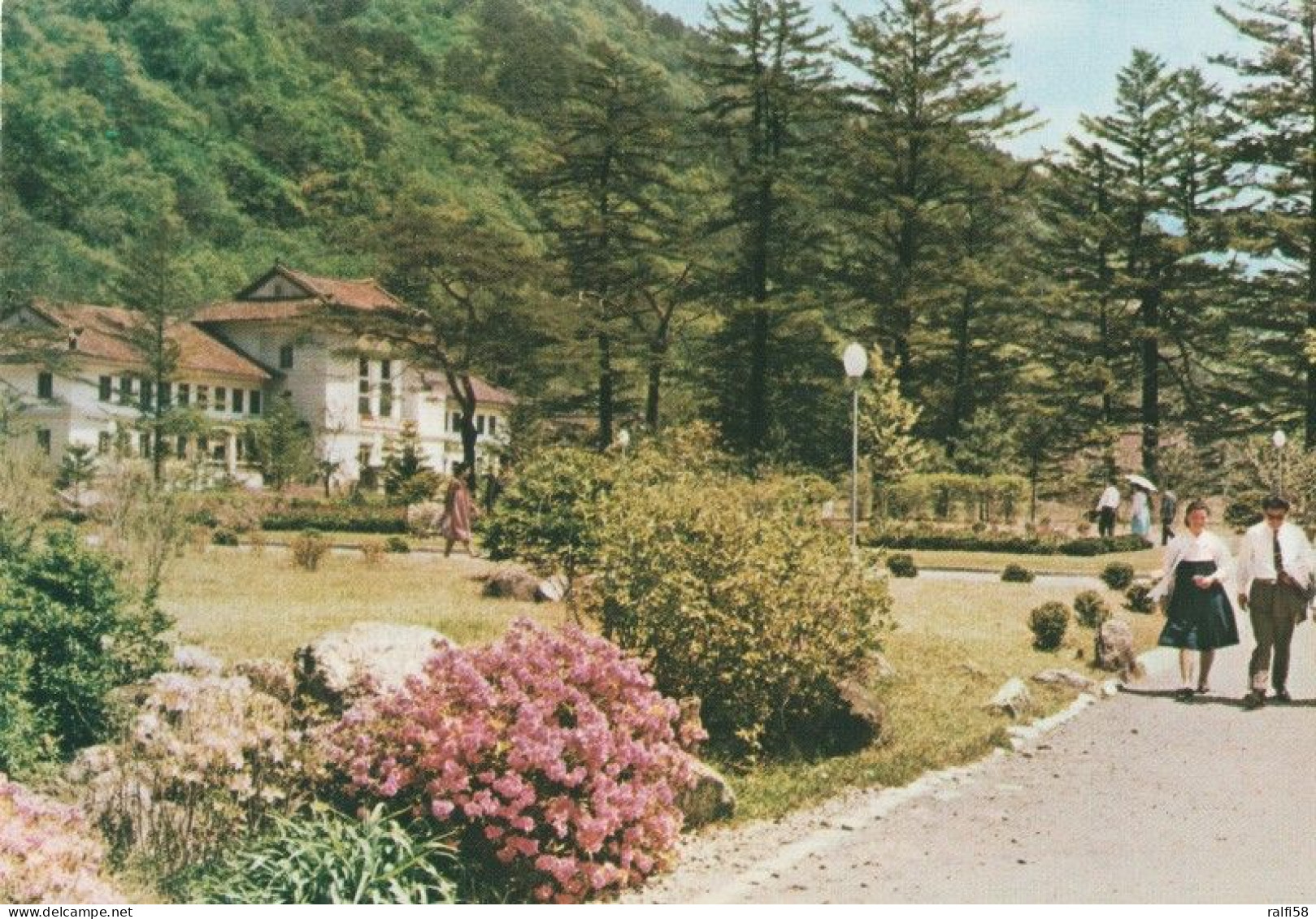 1 AK North Korea / Nordkorea * Hotel Im Gebirge Myohyang-san („Berg Der Geheimnisvollen Düfte“) * - Corée Du Nord