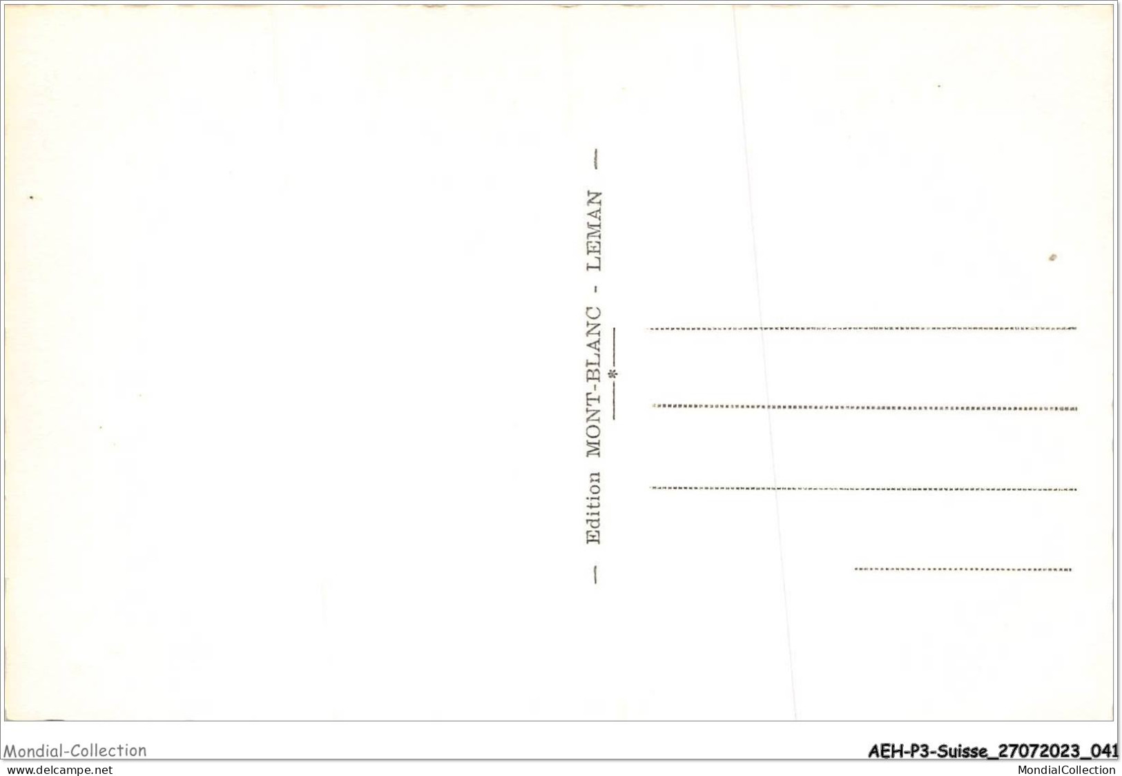 AEHP3-0213- SUISSE - CHÂTEAU DE CHILLON ET DENTS DU MIDI  - Veytaux