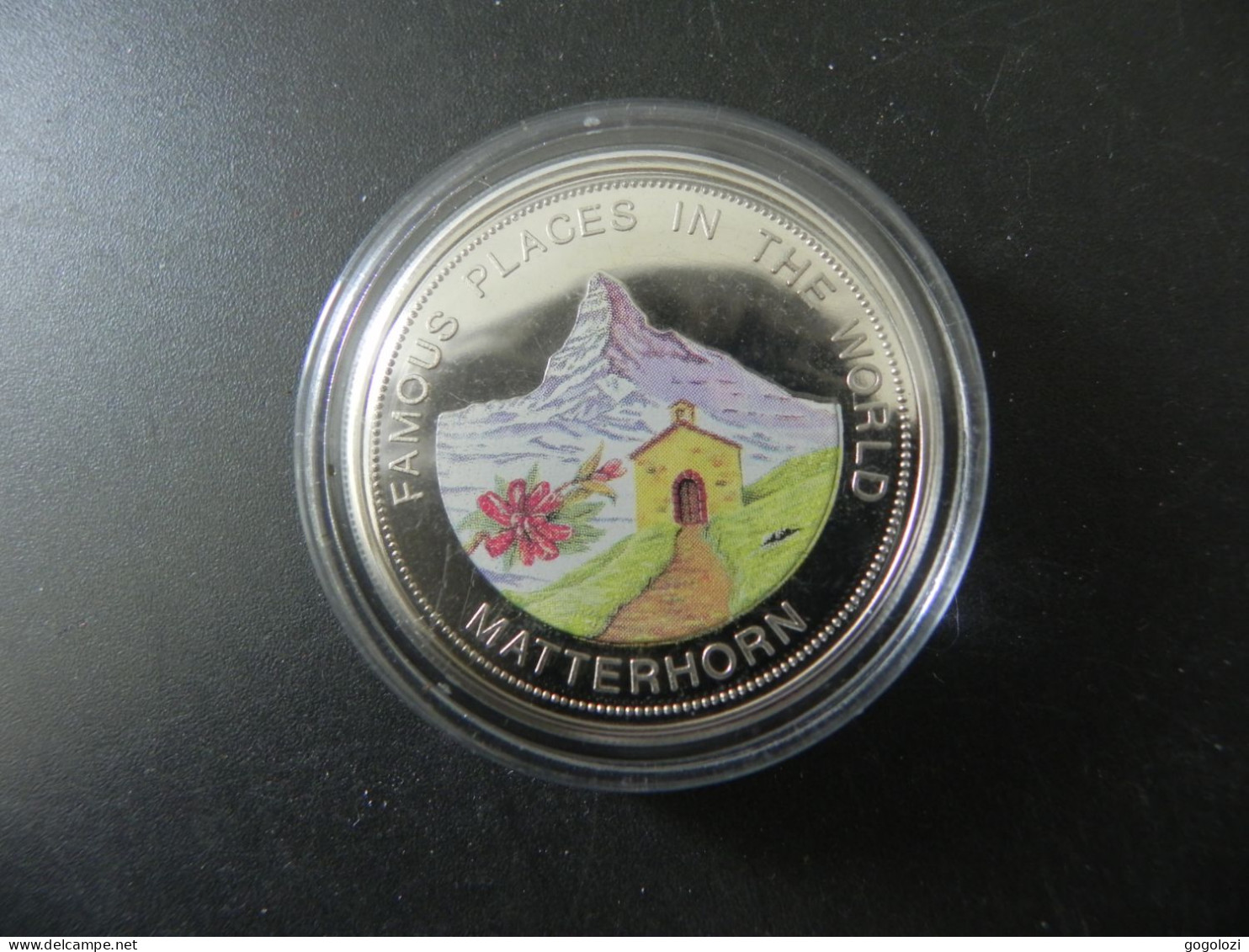 Uganda 1000 Shillings 1993 - Famous Places Of The World Switzerland Matterhorn - Oeganda