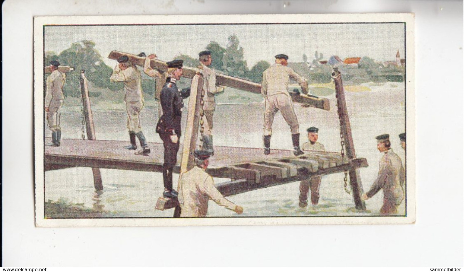 Actien Gesellschaft  Pioniere Abbrechen Einer Brücke   Serie  52 #6 Von 1900 - Stollwerck