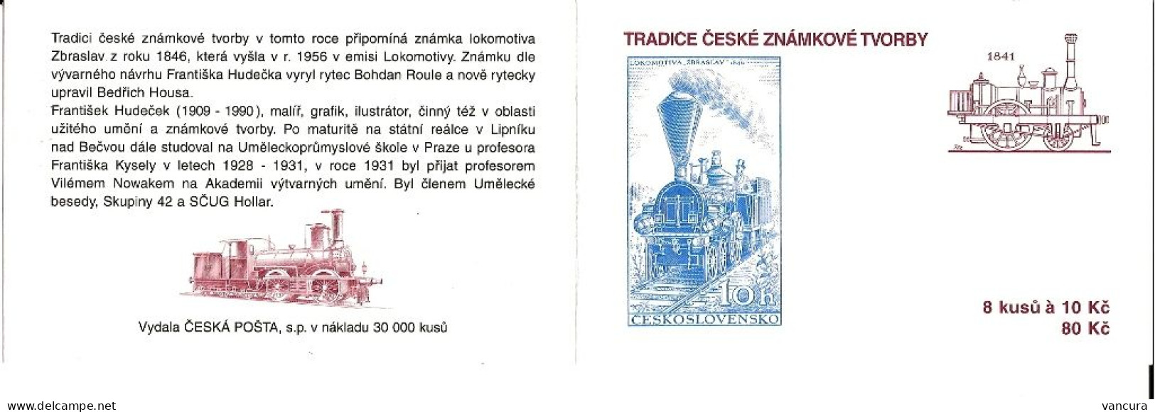 Booklet 540 Czech Republic Tradition Of The Czech Stamp Production 2008 Stamps On Stamps - Ungebraucht