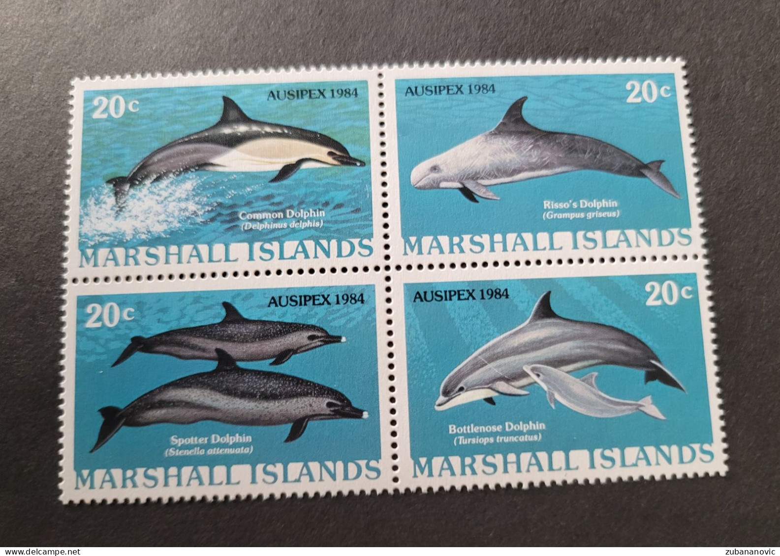 Marshall Islands 1984 Dolphins - Delfine