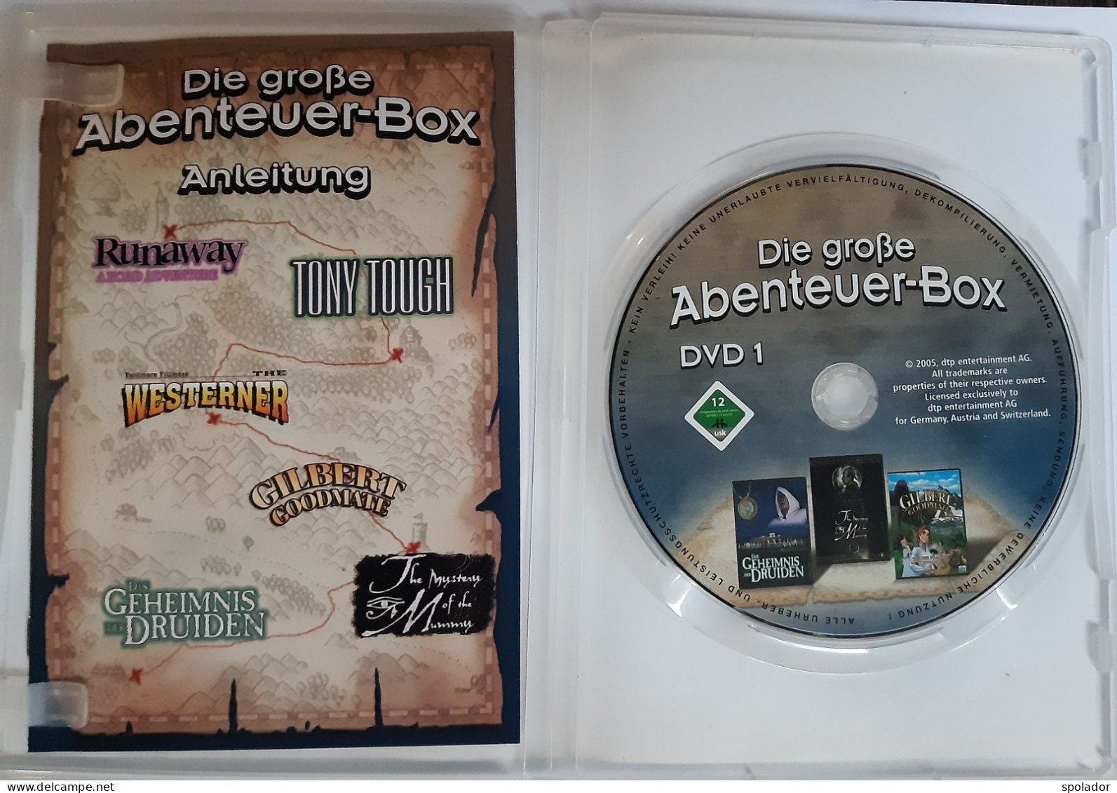 Die Große Abenteuer-Box DVD 1-2005-PC-DVD-ROM - Jeux PC