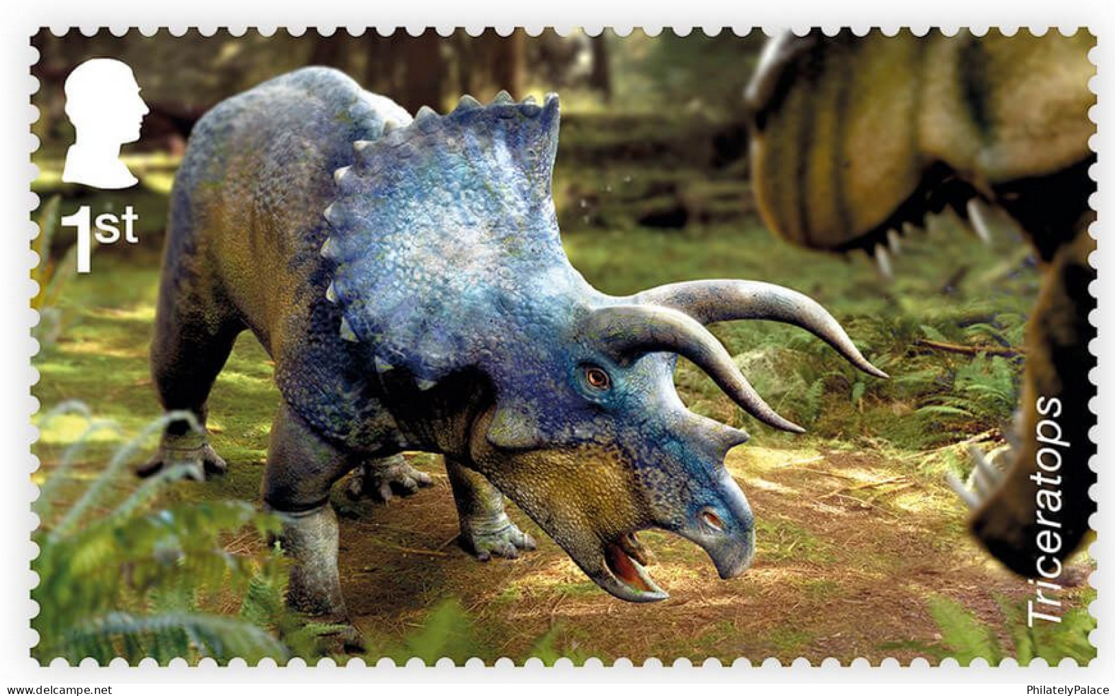 Great Britain UK, 2024, Age of the Dinosaurs,Megalosaurus,Prehistoric Animals, Natural History Museum,Set of 8v, MNH (*)