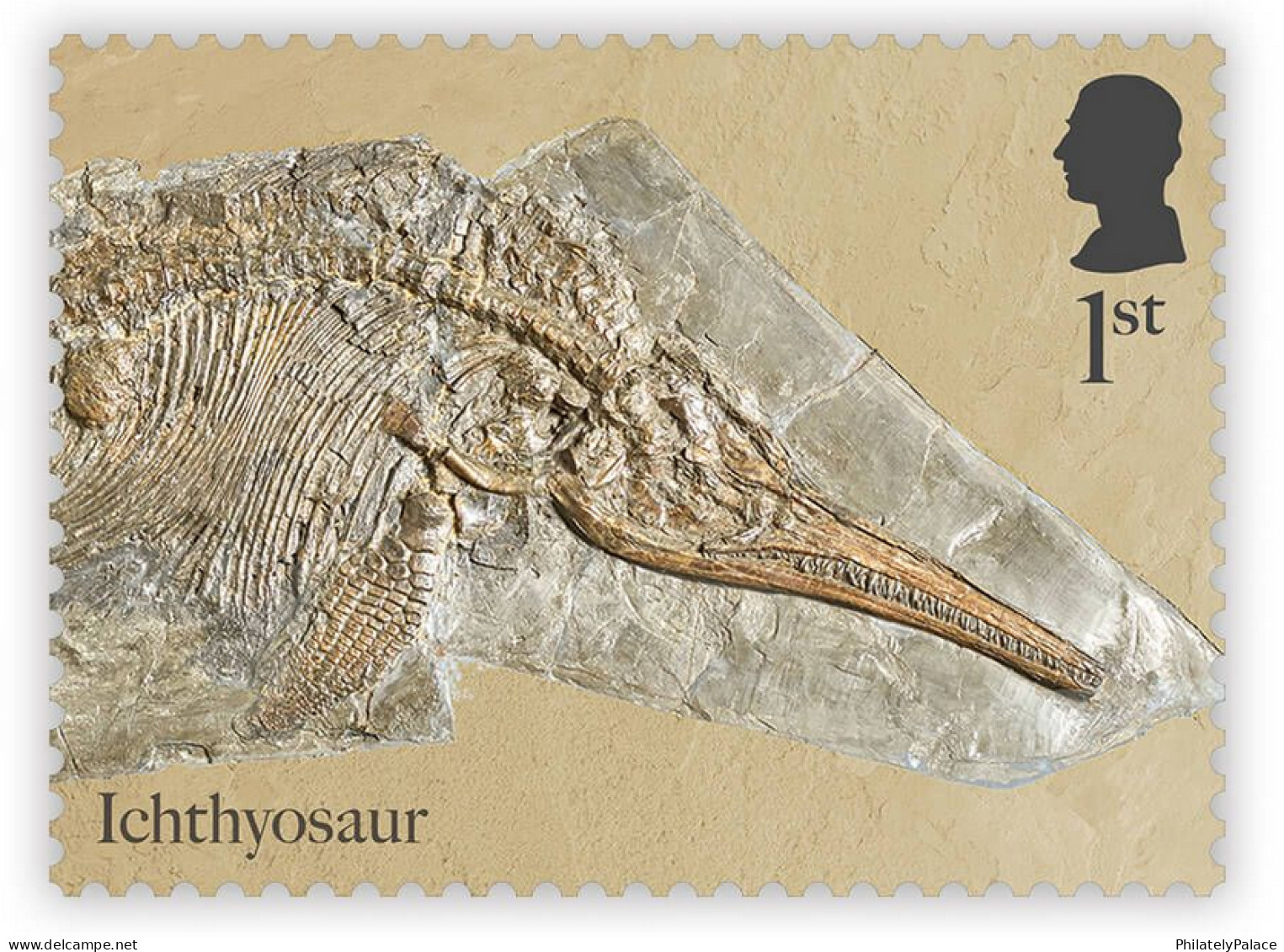 Great Britain UK, 2024, Prehistoric Animals,Mary Anning,Fossil Hunter, Natural History Museum,Set Of 4v, MS MNH (*) - Nuovi