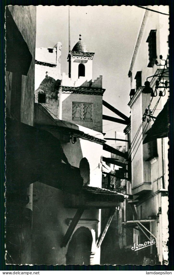 A70  ALGERIE CPSM ALGER - MINARET DE LA MOSQUÉE DJANIA-SAFIR - Verzamelingen & Kavels