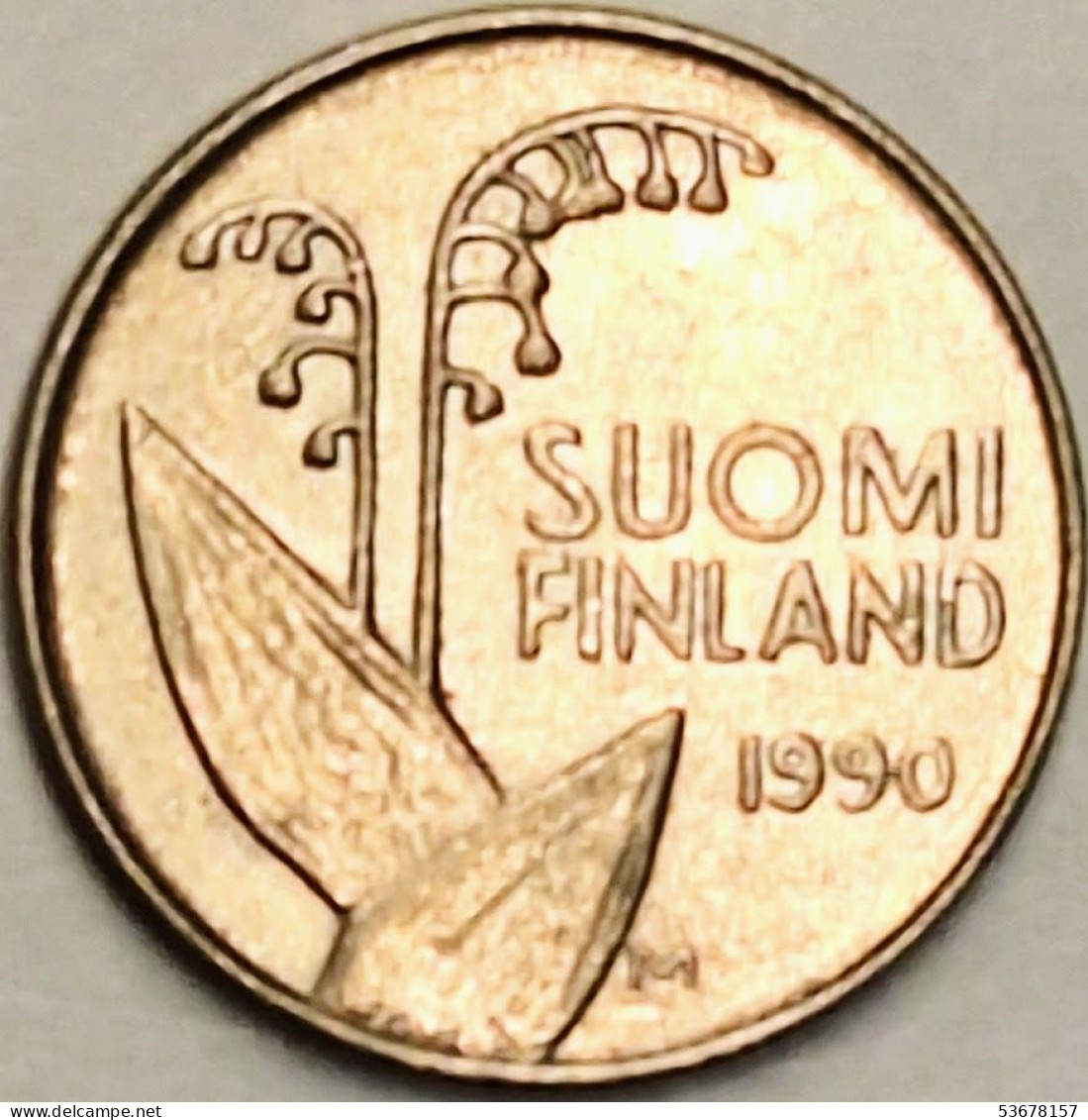 Finland - 10 Pennia 1990 M, KM# 65 (#3922) - Finland