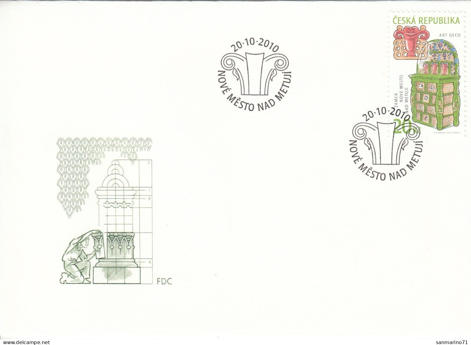 FDC CZECH REPUBLIC 658 - FDC