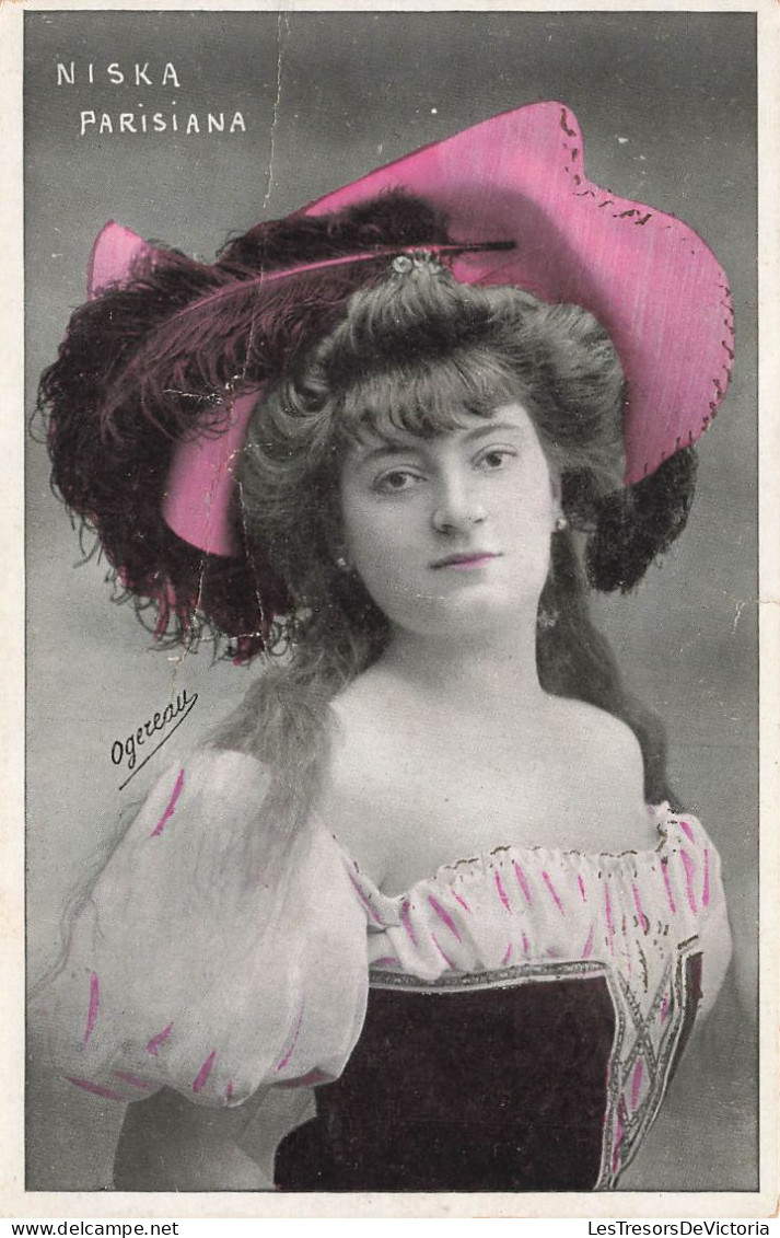 CELEBRITES - Niska Parisiana - Colorisé - Carte Postale Ancienne - Femmes Célèbres