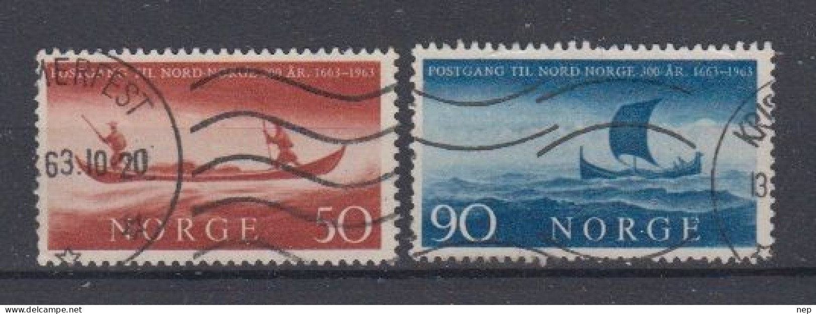 NOORWEGEN - Michel - 1963 - Nr 494/95 - Gest/Obl/Us - Oblitérés