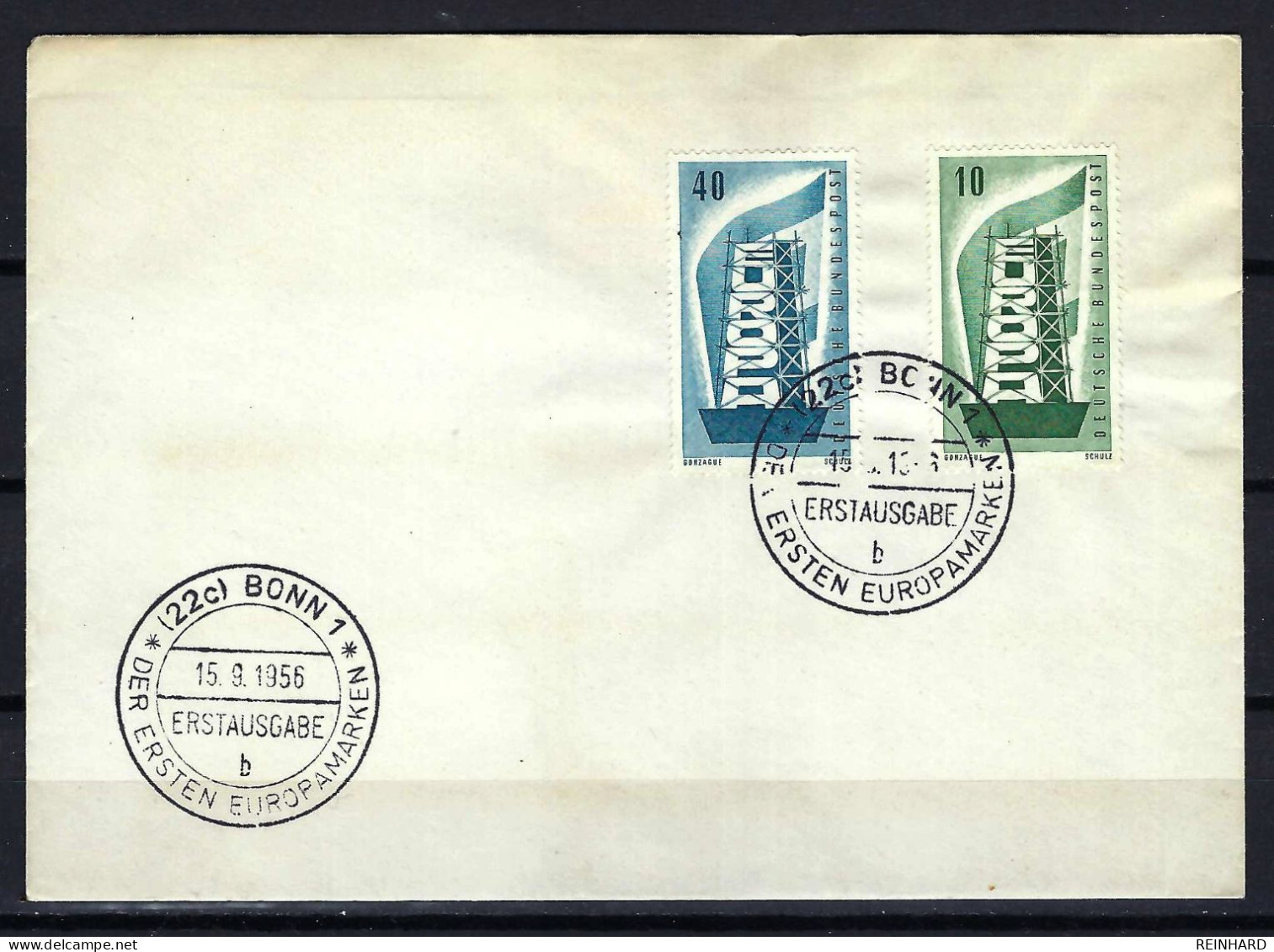 BUND FDC Mit Komplettsatz Mi-Nr. 241 - 242 Europamarken - Siehe Bild - 1948-1960