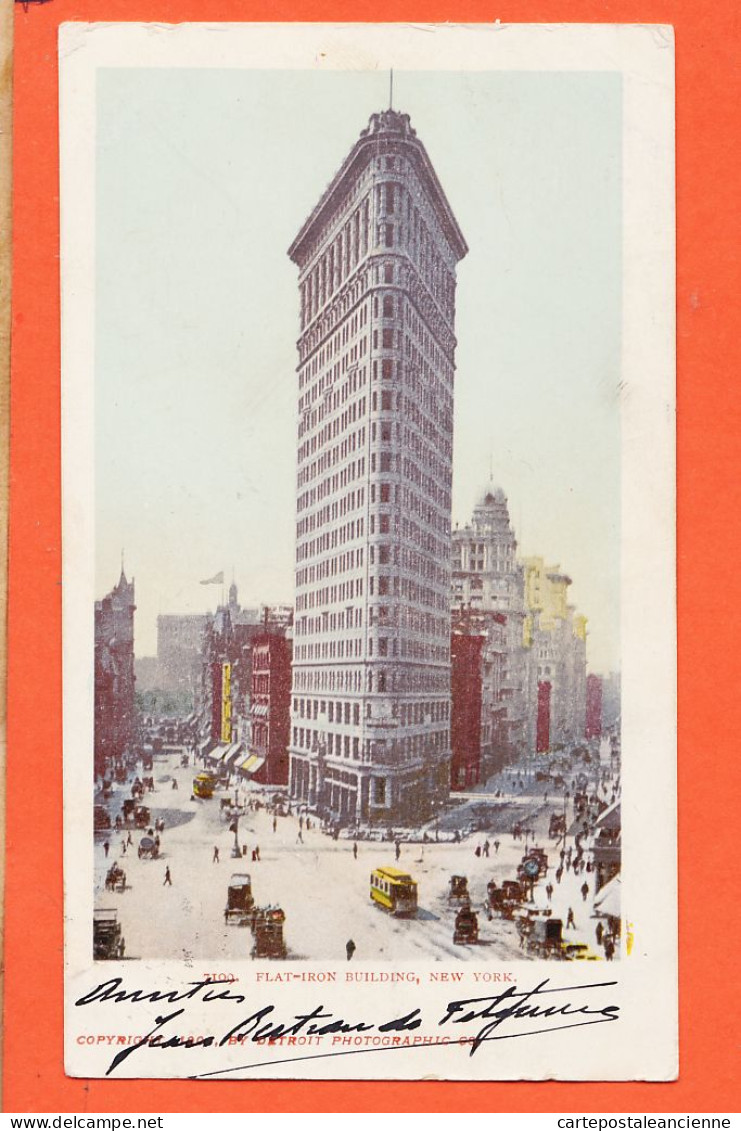 33622 / ⭐ NEW-YORK Flat Iron Building  1904 à Louis ALBY 103 Rue De La Pompe Paris - Andere Monumente & Gebäude