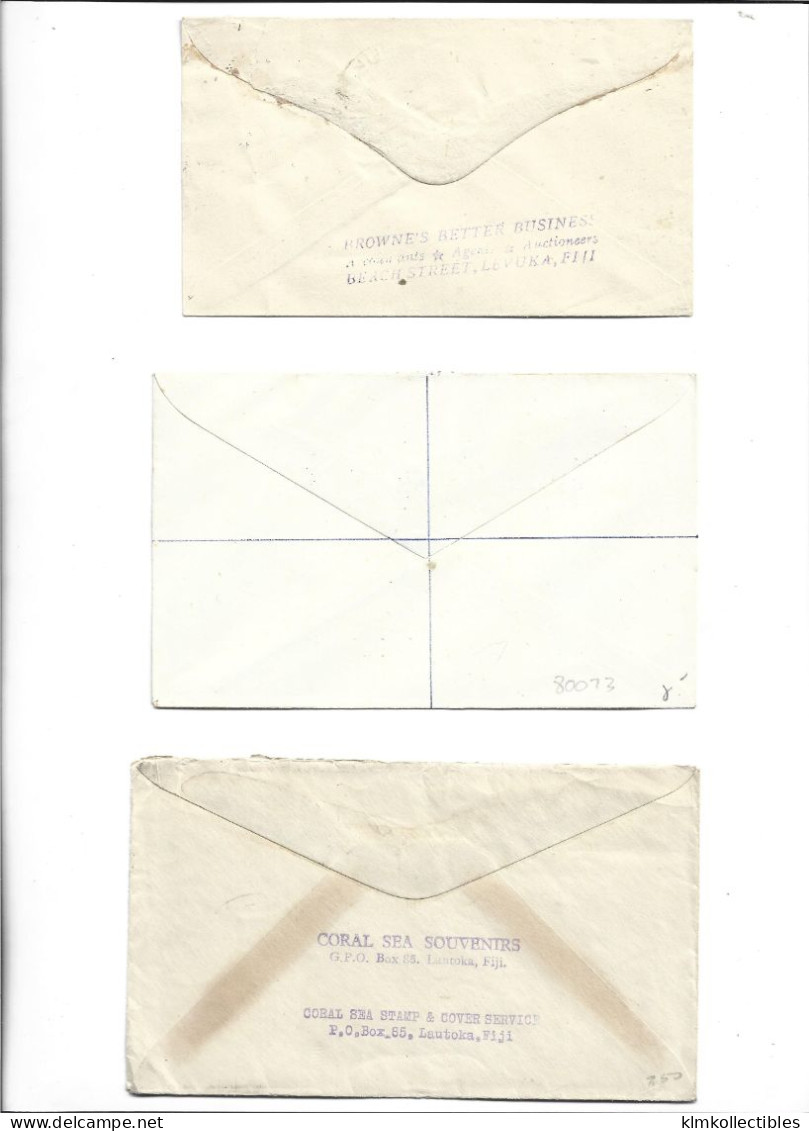 GREAT BRITAIN UNITED KINGDOM ENGLAND COLONIES - FIJI - POSTAL HISTORY LOT - Honduras Británica (...-1970)