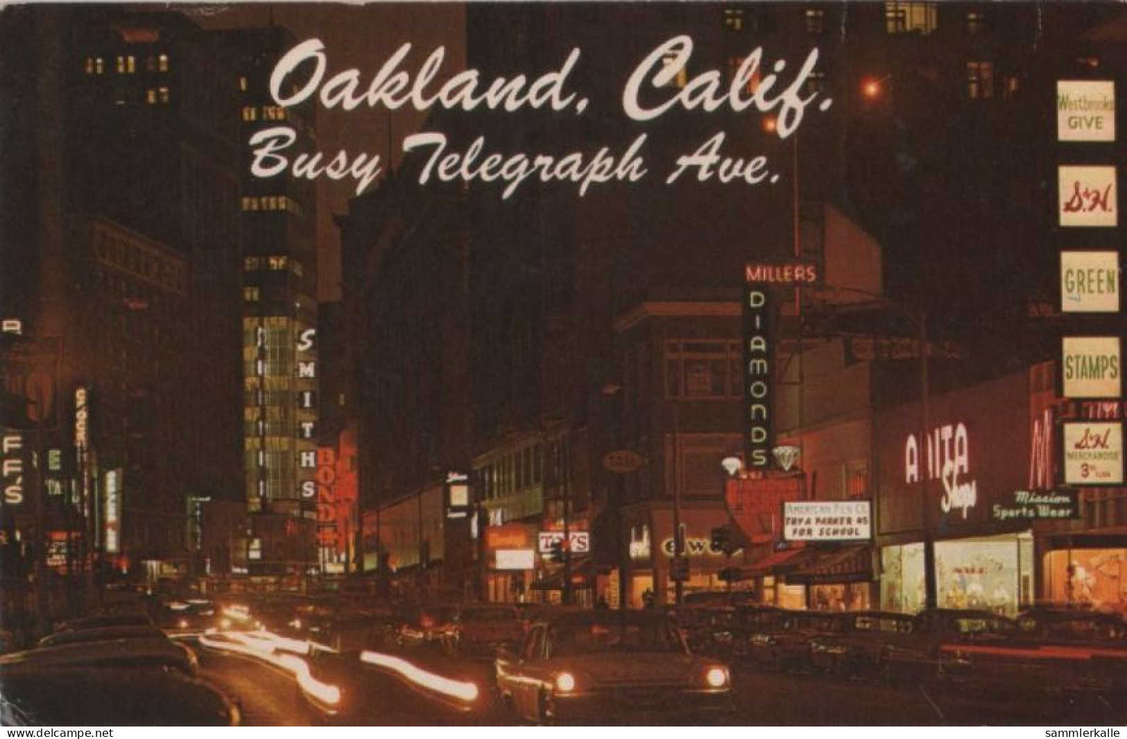 92946 - USA - Oakland - Busy Telegraph Ave. - 1972 - Oakland