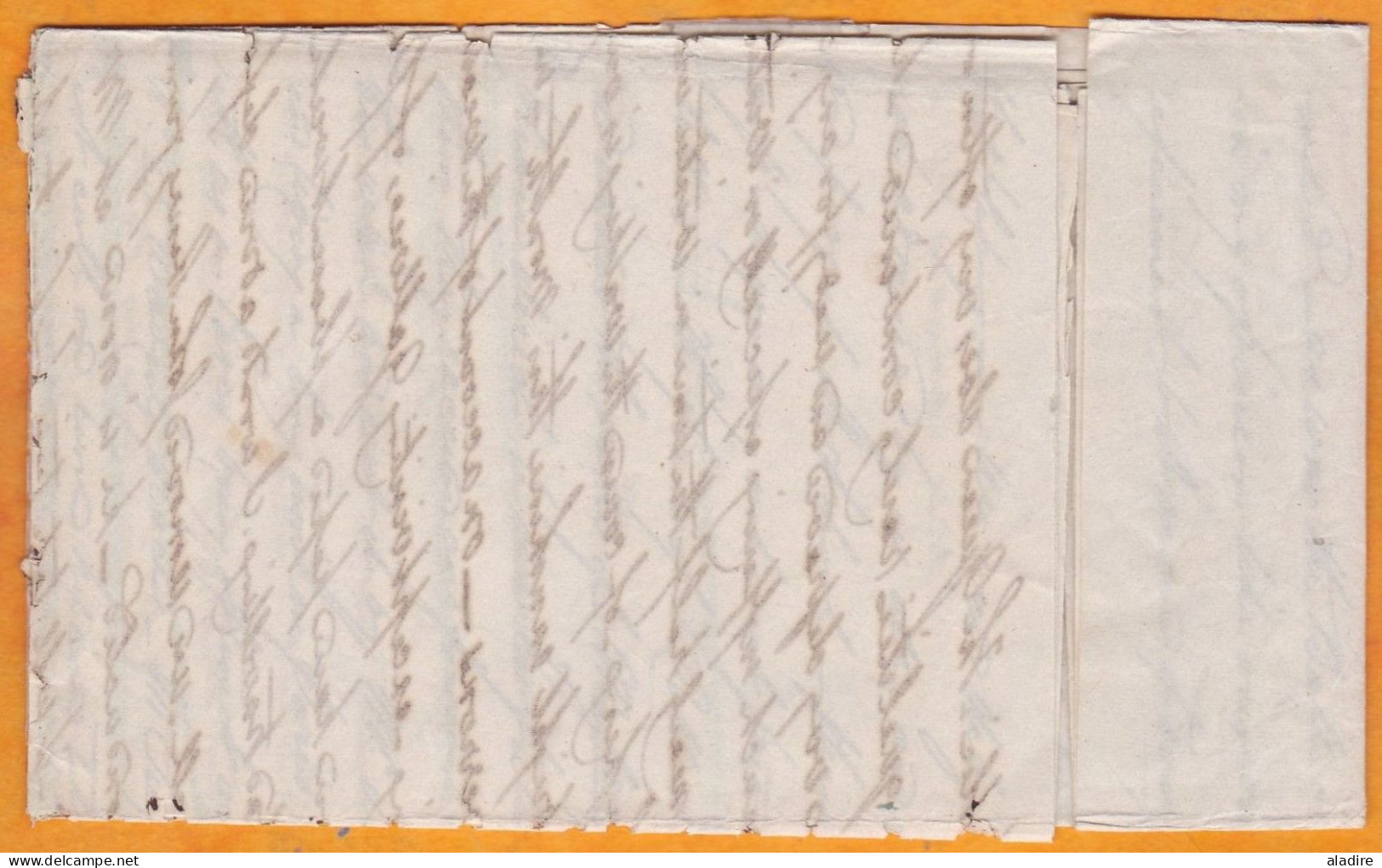 1842 - Lettre Paternelle Pliée De 3 P En Anglais De Paris à New York Par Vapeur CALEDONIA - Voie Anglaise - Cad Arrivée - 1801-1848: Voorlopers XIX