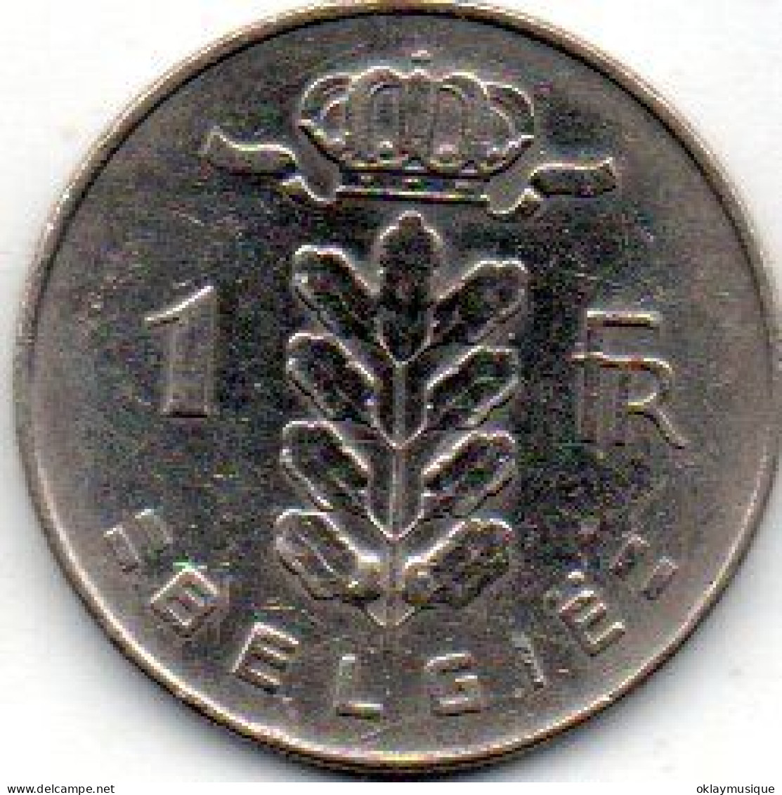 Belgique 1 Franc (cérès)  1975 - 1 Franc