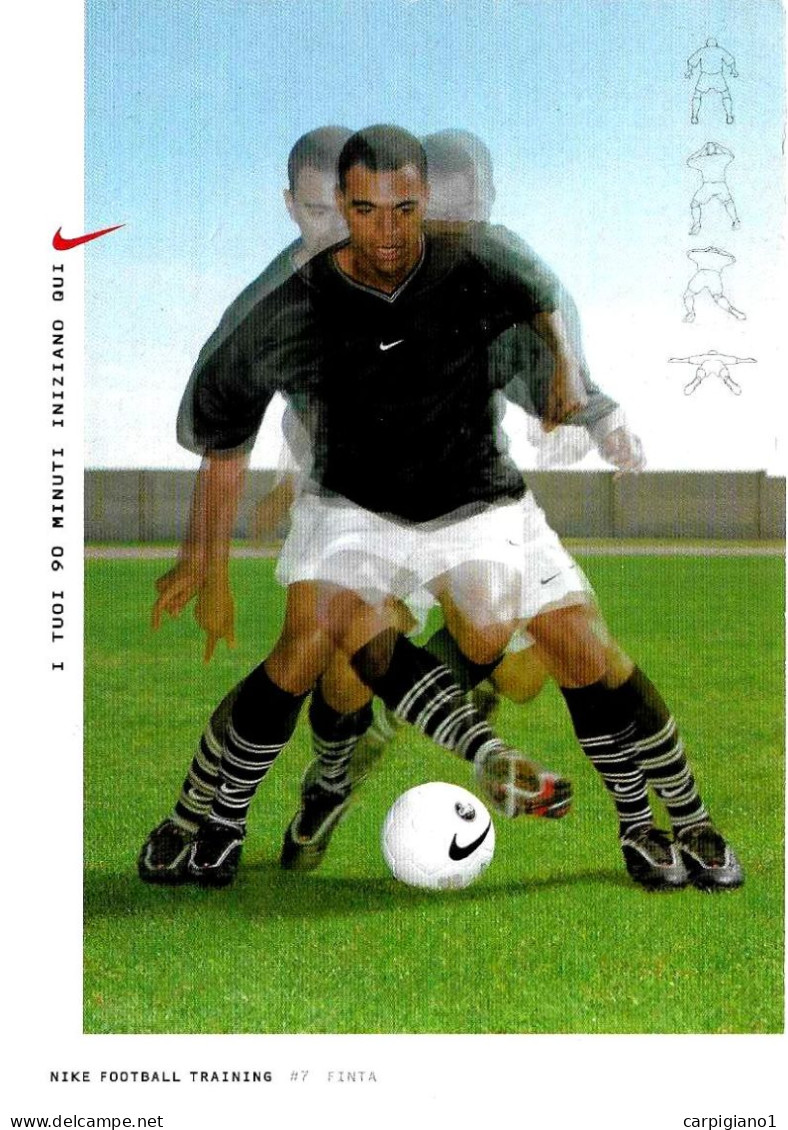 ITALIA ITALY - 2002 VENEZIA 90° Associazione Italiana Arbitri (logo Associazione Arbitri E FIGC) Su Cartolina Nike -7884 - 2001-10: Poststempel