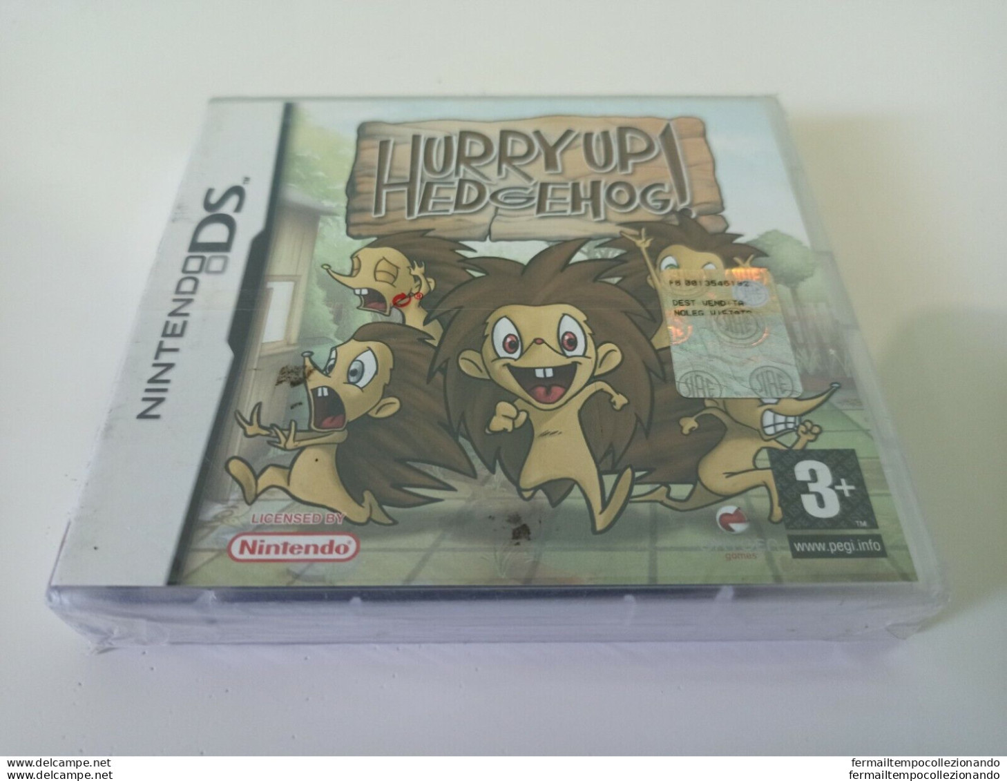 Be Gioco Nuovo Sigillato Nintendo Ds Hurryup Hedgehog - Nintendo DS