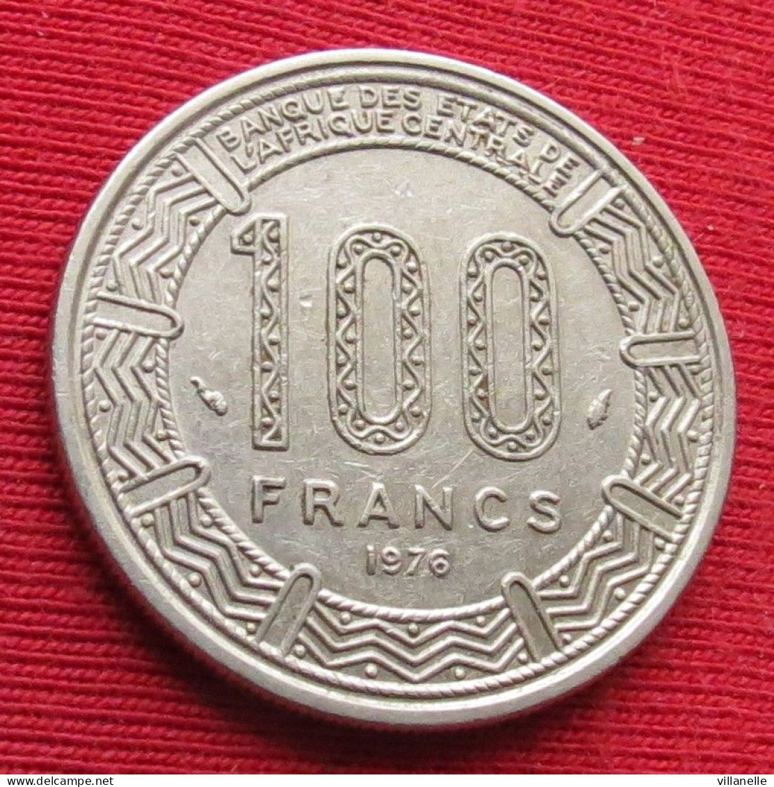 Central African Republic 100 Francs 1976  Wºº - Centrafricaine (République)