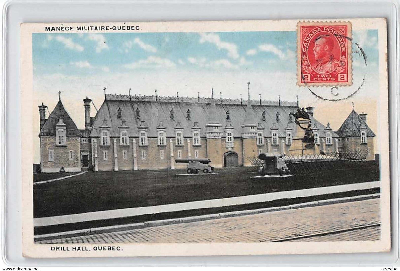 16461 DRILL HALL QUEBEC  - MANEGE MILITAIRE - Québec - La Cité