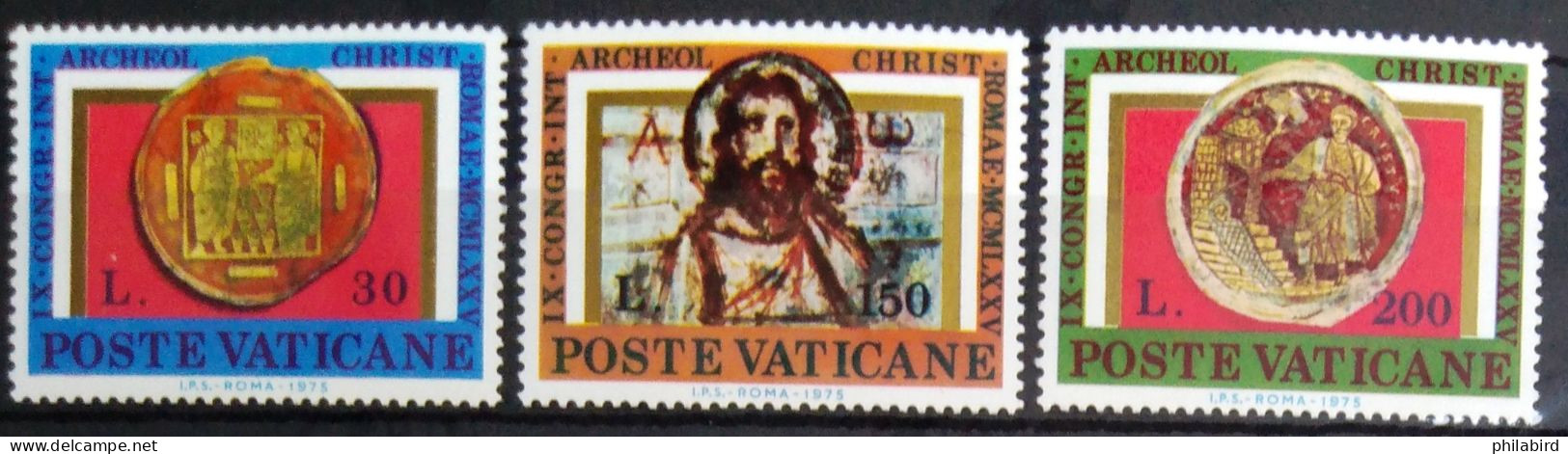 VATICAN                          N° 600/602                        NEUF** - Ungebraucht