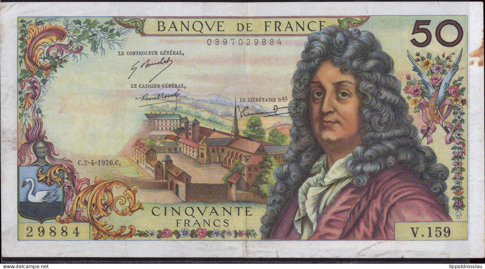 Frankreich 50 France 1970 Erh II. KM:148a - Autres & Non Classés