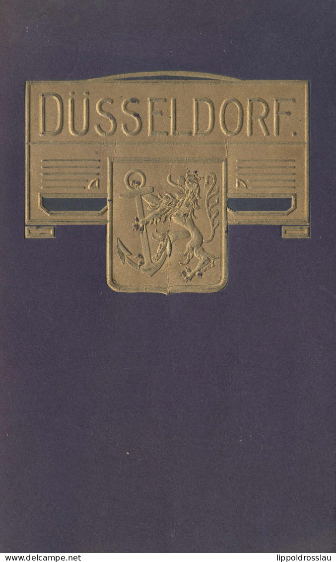 Düsseldorf Und Seine Umgebung, Gewidnmet Den Teilnehmern Des 55. Katholikentages 1908, Stadtführer Mit 112 Seiten, Ganzs - Sonstige & Ohne Zuordnung