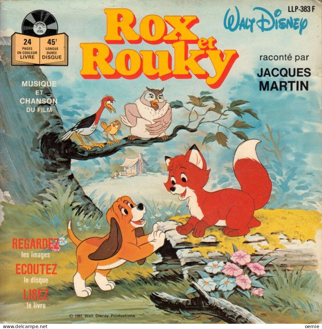 ROX ET ROUKY   RACONTE PAR JACQUES MARTIN   /  WALT DISNEY - Filmmusik