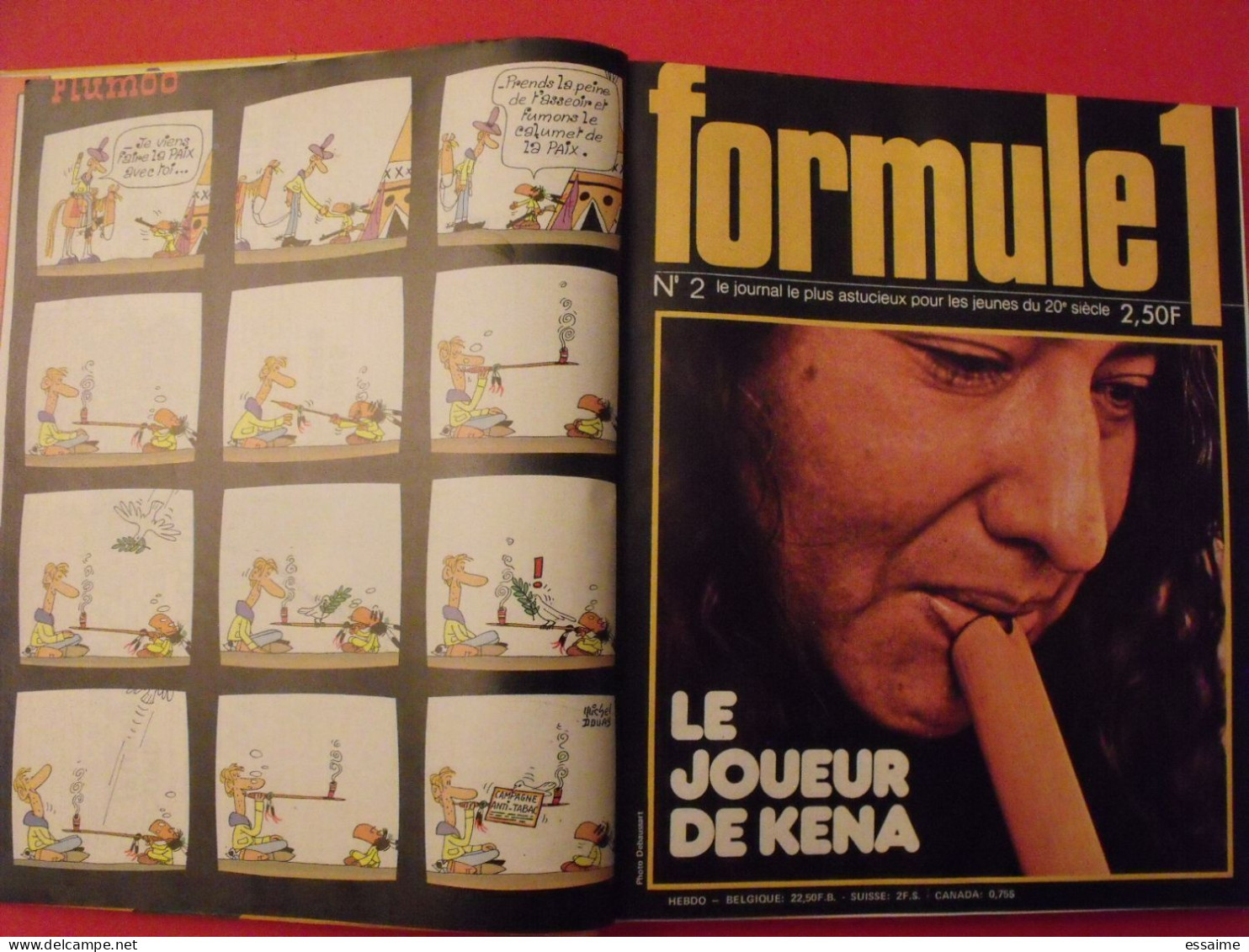 BD recueil Formule 1 n° 2 . n° 1 à 13 de 1976.