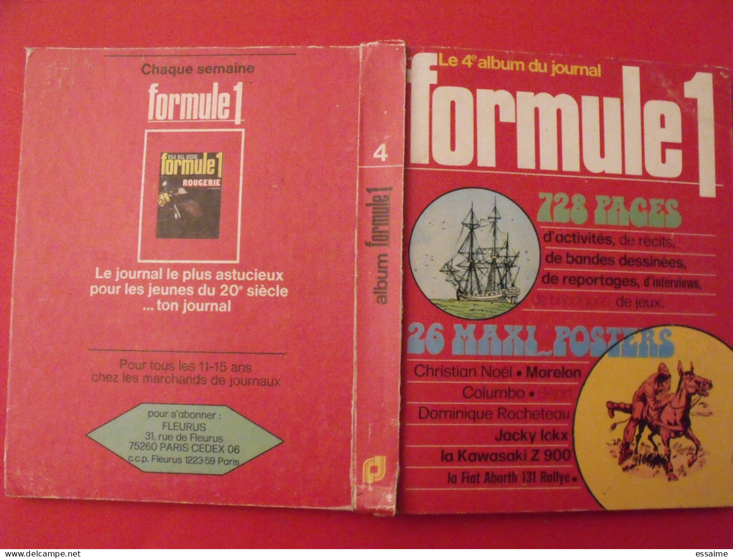 BD Recueil Formule 1 N° 4 . N° 27 à 39 De 1976. - Sonstige & Ohne Zuordnung