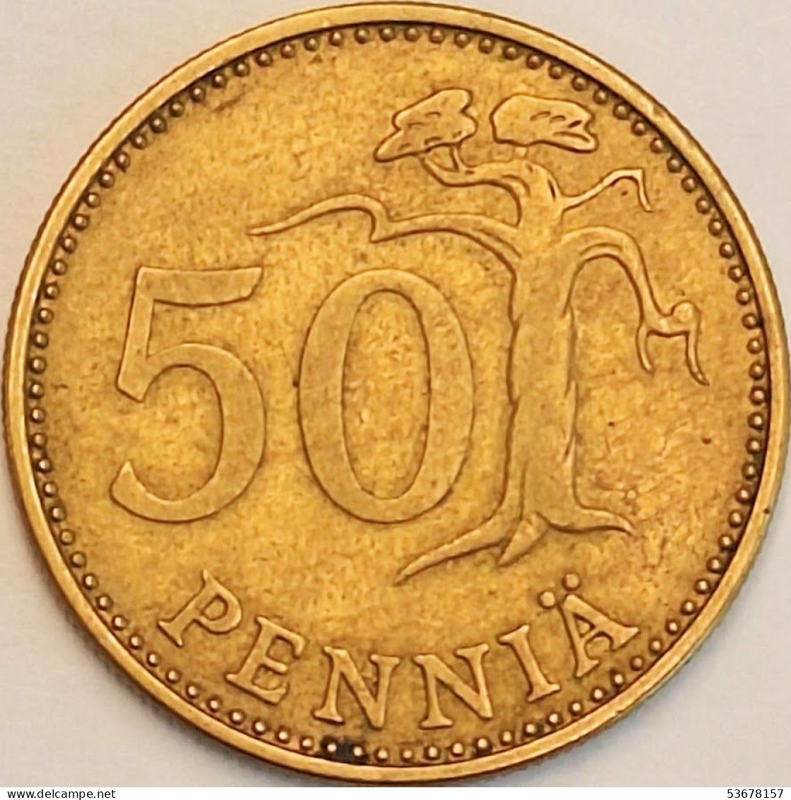 Finland - 50 Pennia 1974 S, KM# 48 (#3942) - Finnland