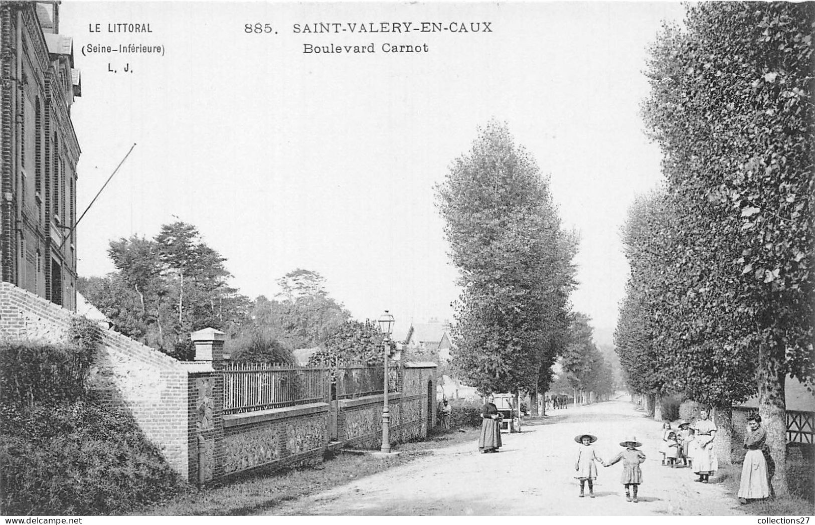 76-SAINT-VALERY-EN-CAUX- BOULEVARD CARNOT - Saint Valery En Caux