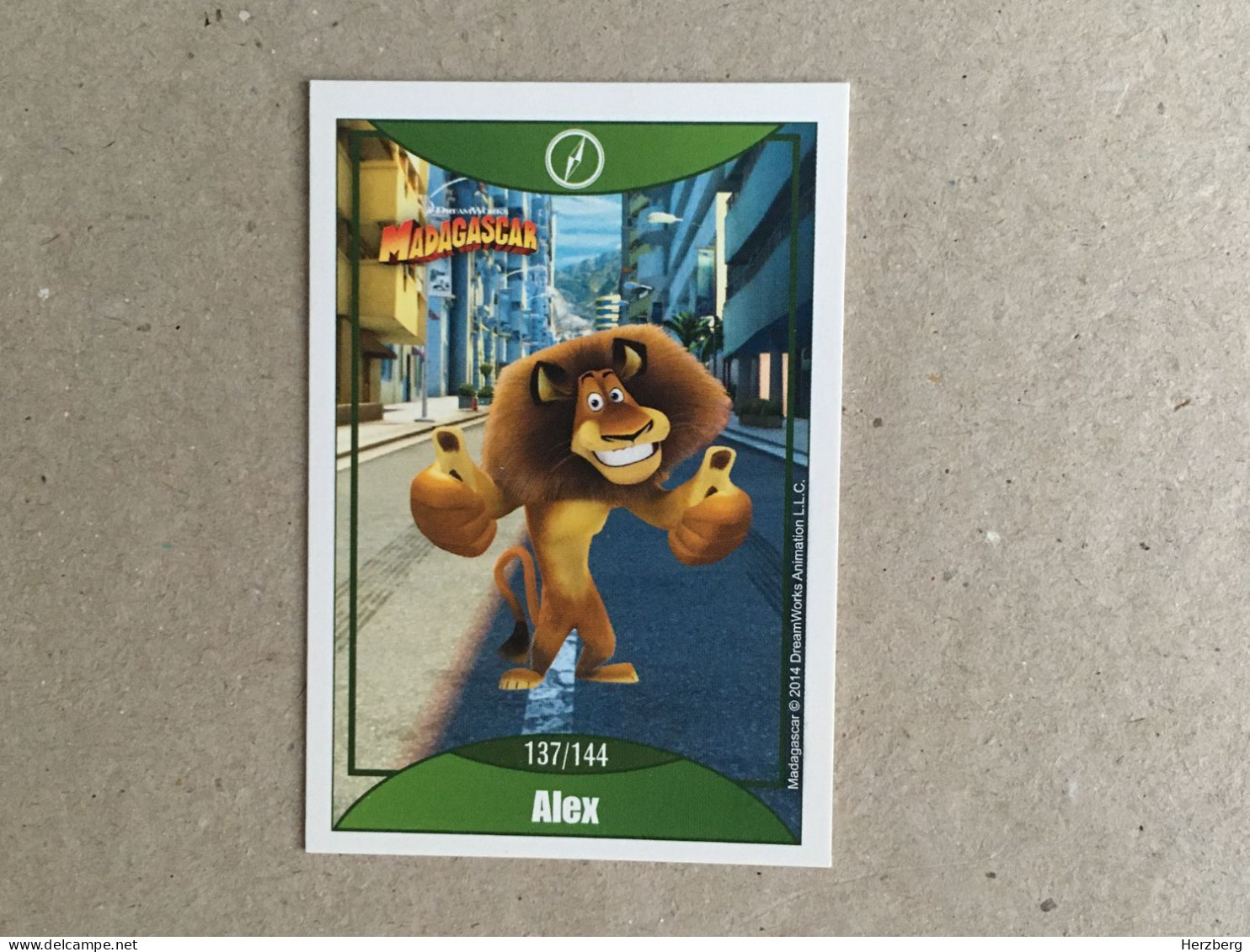 Italia - Madagascar - Le Grandi Avventure - Panorama Italy Edition - Dreamworks Pictures 2014 - Collection Trading Card - Sonstige & Ohne Zuordnung