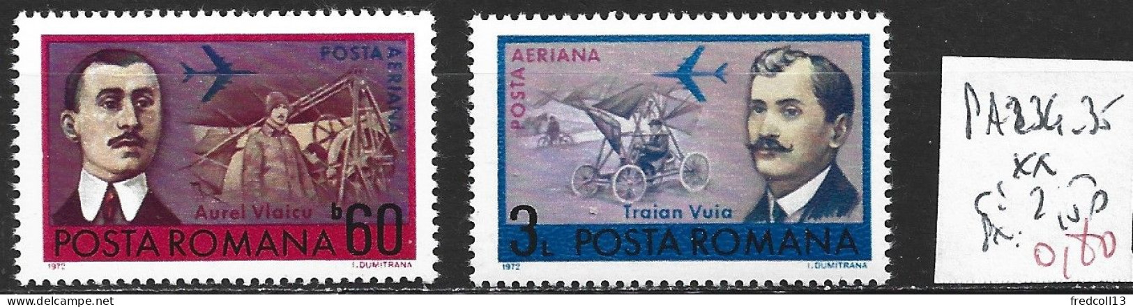 ROUMANIE PA 234-35 ** Côte 2.50 € - Unused Stamps