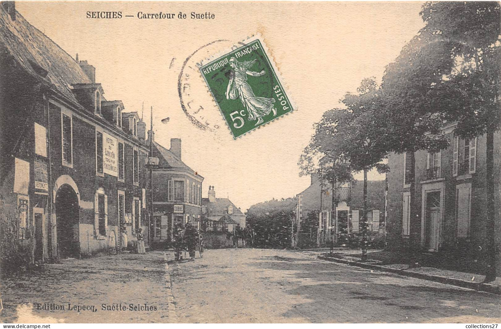 49-SEICHES- CARREFOUR DE SUETTE - Seiches Sur Le Loir