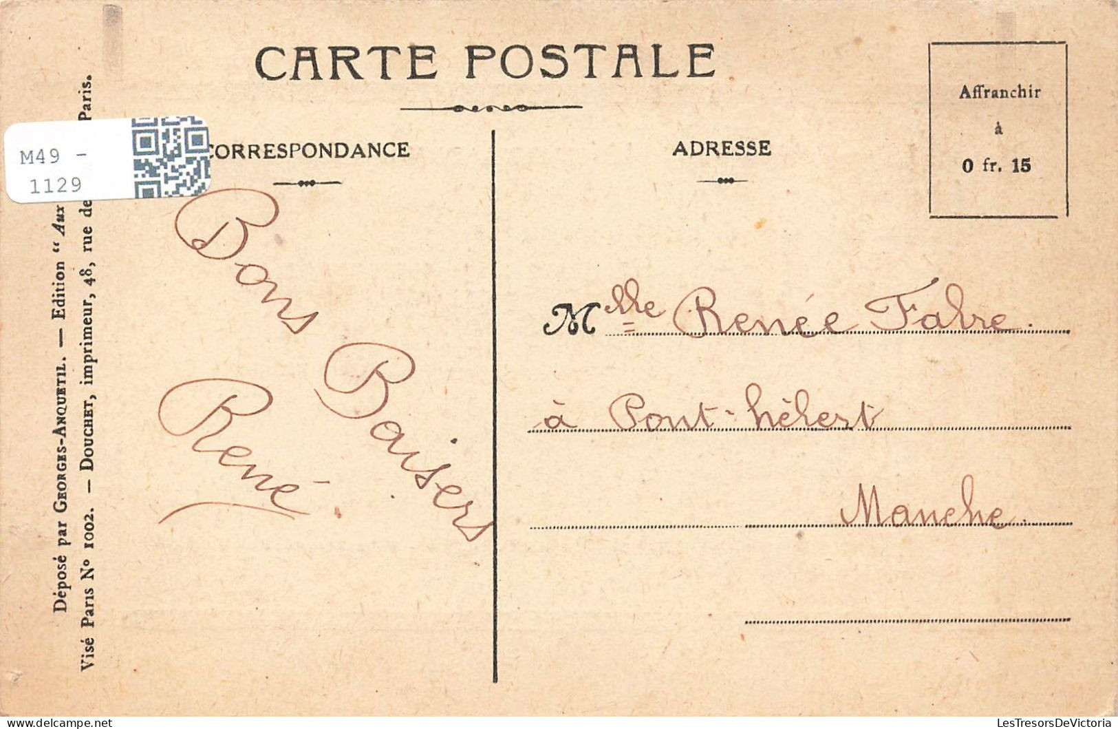 EVÉNEMENTS - Funérailles - Une Perte Cruelle De Quatre Sœurs Chéries - Carte Postale Ancienne - Funerales